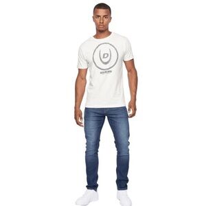 Duck And Cover Jeans Overburg Tapered Cotton Blue Denim Size 38